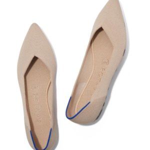 Rothy's Point in Ecru 7.5